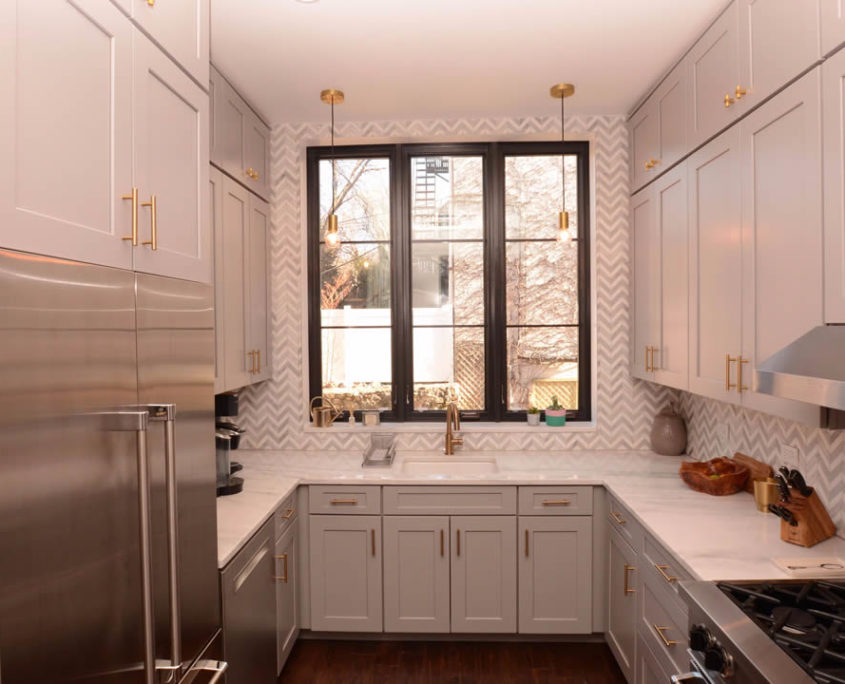 Transitional Contemporary Kitchen Remodel by Versatile Renovations project photo